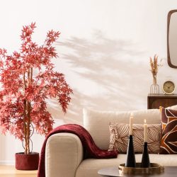 Planta artificiala Atmosphera Artar de toamna cu ghiveci, 150 cm, multicolor
