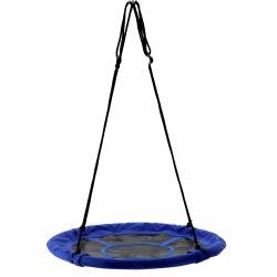 Leagan tip cuib Sersimo G-Line, 100cm, inaltime reglabila, 150 kg, Albastru Negru