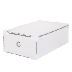 Set 10 cutii organizare pentru pantofi, 31x20x11, transparent