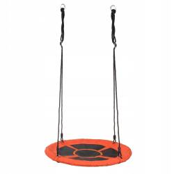 Leagan tip cuib Sersimo G-Line, 100cm, inaltime reglabila, 150 kg, Portocaliu Negru