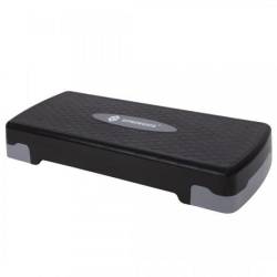 Stepper aerobic fitness ajustabil 2 niveluri de inaltime, suporta pana la 350 kg