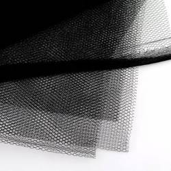 Plasa anti-insecte, pentru geam, fixare scai, dimensiune ajustabila, 150x180cm, negru