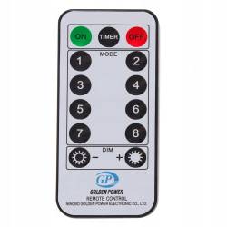 Ghirlanda luminoasa tip perdea 500 LED-uri, 20m, pentru interior/exterior, iluminare alb, cu telecomanda