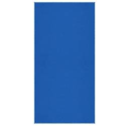 Prosop de plaja cu uscare de rapida, husa de transport, 75x150cm, albastru