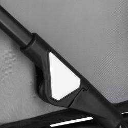 Carucior pentru transport animale, sarcina 15 kg, pentru caini si pisici