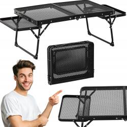 Masa pliabila metalica pentru gradina, plaja sau picnic, 60x42x30cm