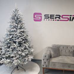 Brad artificial Christmas Deluxe by Sersimo, Viena Select nins, integral 3D, 210cm