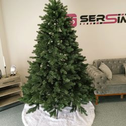 Brad artificial Christmas Deluxe by Sersimo, Kovalivska verde, 3D, 230cm