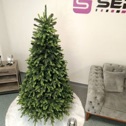 Brad artificial Christmas Deluxe by Sersimo, Carpati cu varfuri verzi, 2D+3D, 180cm