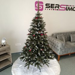 Brad artificial Christmas Deluxe by Sersimo, Frasin de Munte, 2D, 180cm