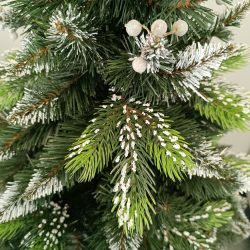 Brad artificial Christmas Deluxe by Sersimo, Diamant, 2D+3D, 180cm