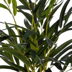 Planta artificiala Atmosphera Palmier cu ghiveci natural, 80 cm, verde