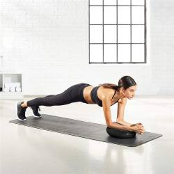 Perna fitness pentru echilibru, diametru 34cm, pompa inclusa, neagra