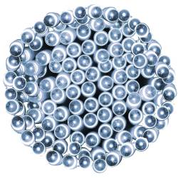 Instalatie lumini de exterior pentru gradina, 9 metri, 120 LED-uri, cu baterii, alb