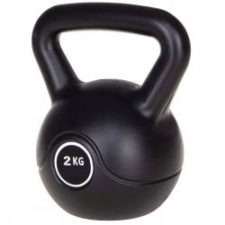 Gantera Kettlebell 2kg Neagra