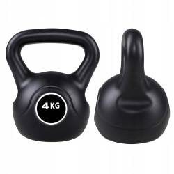 Gantera Kettlebell 4kg Neagra