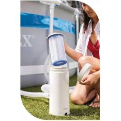 Pompa filtrare Intex 26604, debit 2006 l/h, cu Hydro Aeration, pentru piscine pana la Ø366 cm