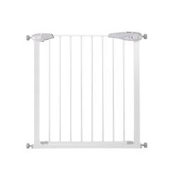 Poarta de siguranta Safety Gate pentru scari, ajustabila 83-92 cm, din otel, alba