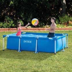 Piscina cadru metalic Intex, 260x160x65 cm, 2.300 litri