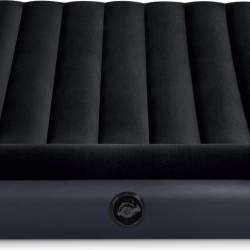 Saltea gonflabila Intex King Dura Beam, 203x183x25 cm, neagra