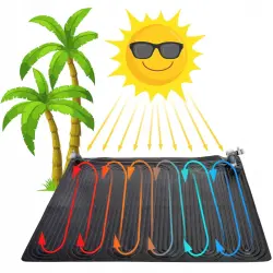 Incalzitor de apa solar Intex 28685, 32mm diametru conexiune furtun, 120x120cm
