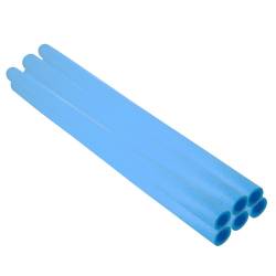 Husa protectie din spuma pentru stalpi trambulina, 80cm, albastru