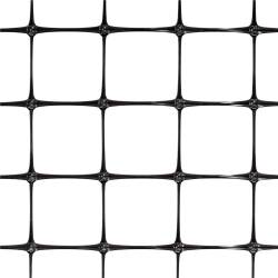 Plasa gradina anti daunatori si cartite, 45g/m2, 2x50 metri, ochiuri 16 mm, negru