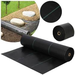 Folie agrotextil, mulcire, antiburuieni, filtru UV, 50 x 1.6metri, 135g/m2, negru