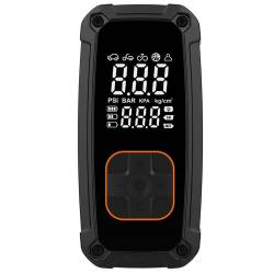 Compresor auto portabil 3 in 1 cu functie Jump Starter 800 A pentru pornirea de urgenta a motorului, acumulator 8000 mAh, putere 120 W, presiune maxim