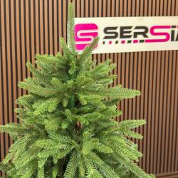 Brad artificial Christmas Deluxe by Sersimo, Alpine, verde, integral 3D, 210 cm