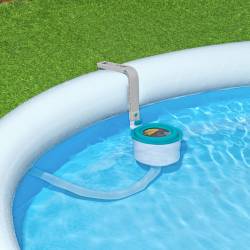 Colector impuritati pentru piscina Bestway 58233, cu montare pe perete, compatibil pompe filtrare