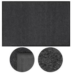 Covoras intrare absorbant antimurdarie, PVC antiderapant, 80x120 cm, gri