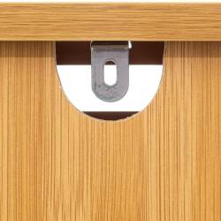 Comoda 5Five Sicela cu 4 sertare, bambus, 40x30x98 cm, natur