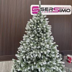 Brad artificial Christmas Deluxe by Sersimo, Polar Winter Select, integral 3D, 180 cm
