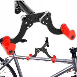 Suport biciclete pliabil pentru perete, metal, 45x36x20 cm