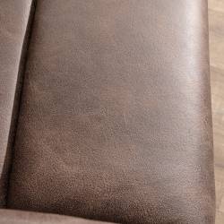 Fotoliu relax recliner cu mecanism Push-Back pentru inclinarea spatarului si o pozitie confortabila de odihna, tapiterie moale din chenille, sezut cu