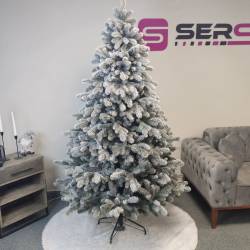 Brad artificial Christmas Deluxe by Sersimo, Kovalivka Select nins, integral 3D, 210cm