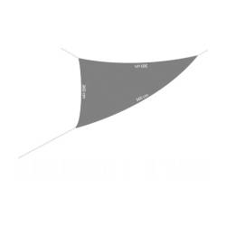 Copertina prelata de soare, triunghiulara, impermeabila, cu protectie UV, 360x360x360 cm, gri