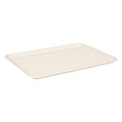 Suport vase 5Five Mayaj cu 1 nivel, otel si plastic, 43x32x13 cm, bej