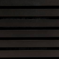 Cos rufe 5Five Sicela din lemn MDF, capacitate 65 litri, 40x40x58 cm, negru