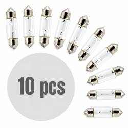 Bec auto C5W- 11x35mm 12V 5W - set de 10 - CARGUARD