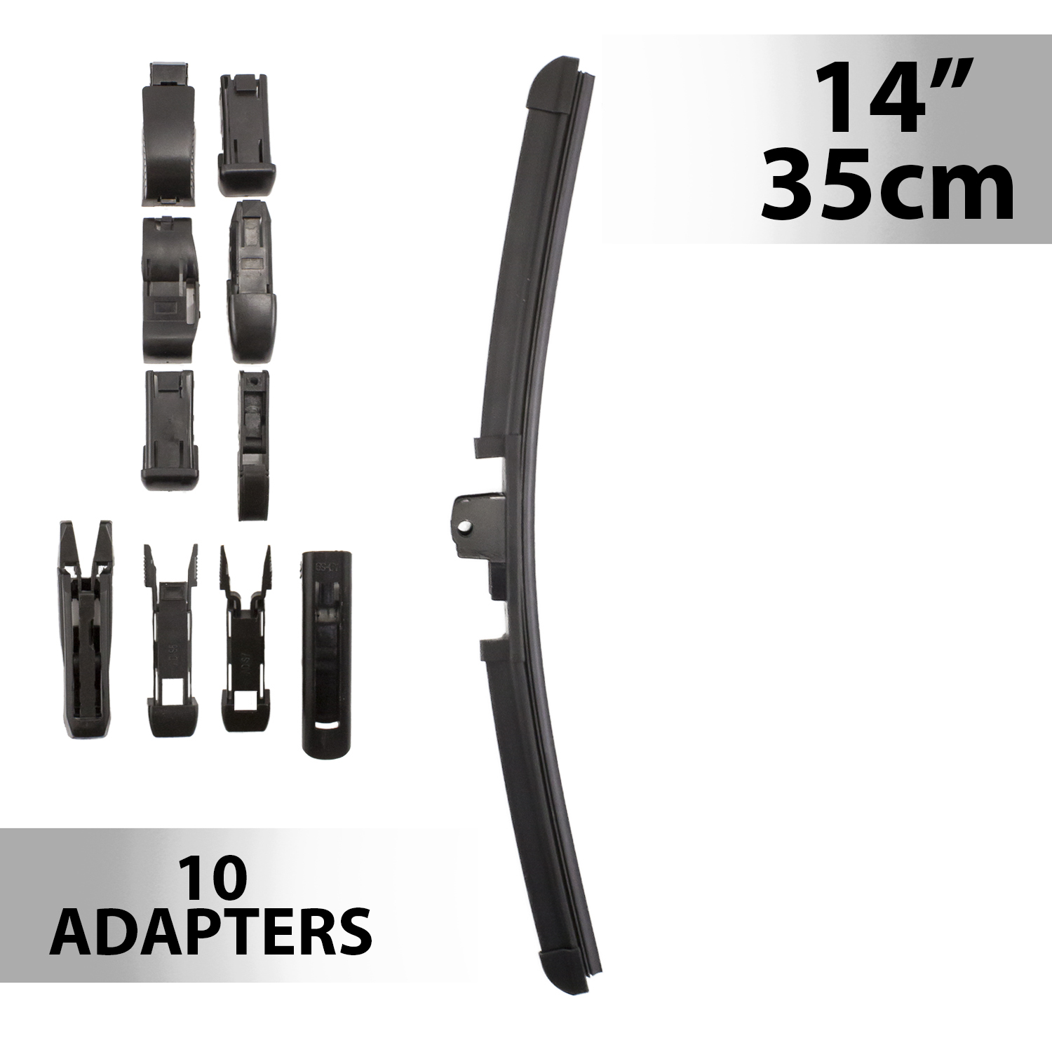 Ștergător profesional 14"/35cm - multiadaptor - CARGUARD