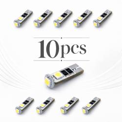 Pachet 10 Leduri auto pozitie can-bus T10 3W Carguard
